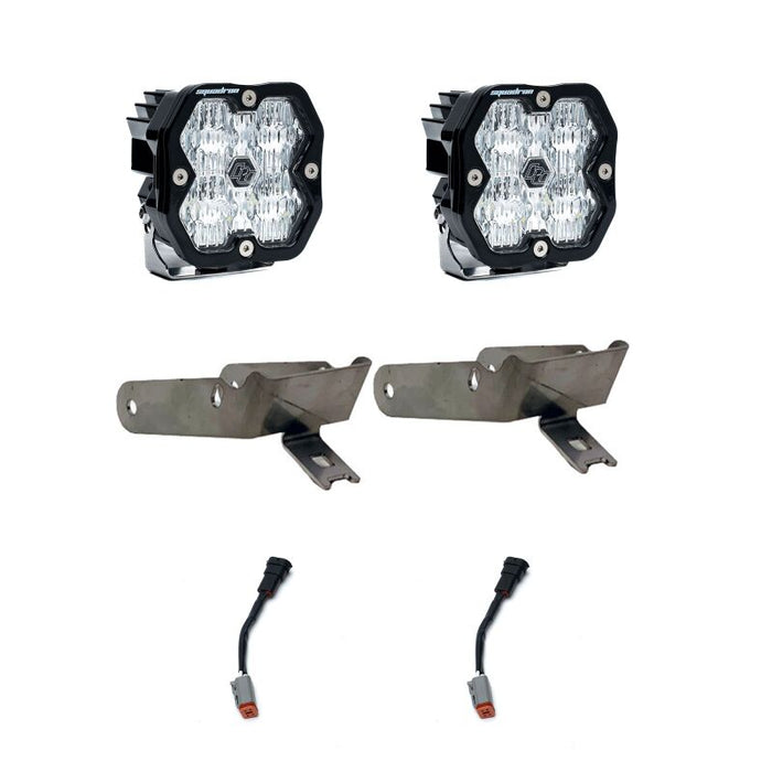 Baja Designs 99-10 Ford Super Duty Squadron 2.0 Sport Fog Pocket Kit