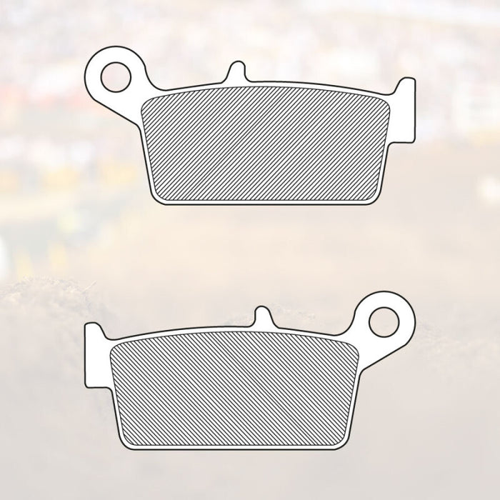 Renthal 91-23 Honda CR/XR/96-23 Kawasaki KX/KLX/ 96-11 Suzuki RM/DR-Z/98-02 Yam Rr Works Brake Pads