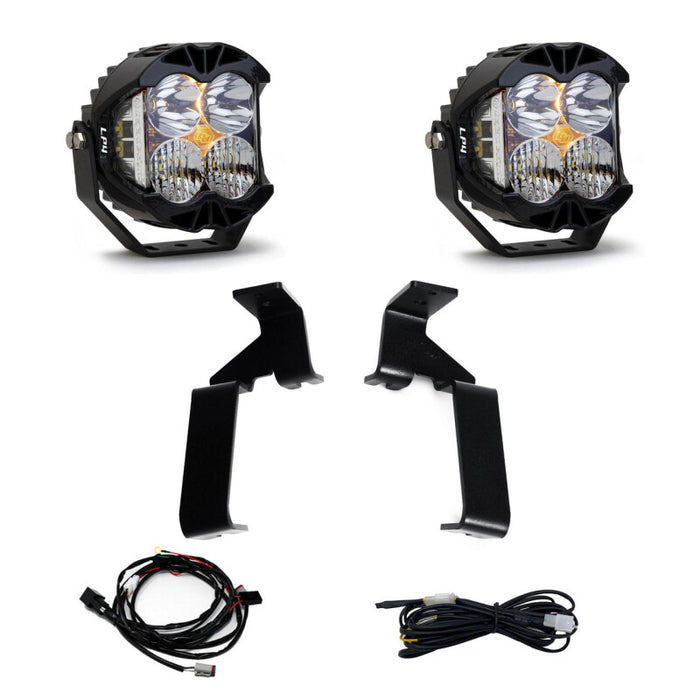 Baja Designs 21-25 Ford Raptor (Base/37/R) LP4 A-Pillar Kit