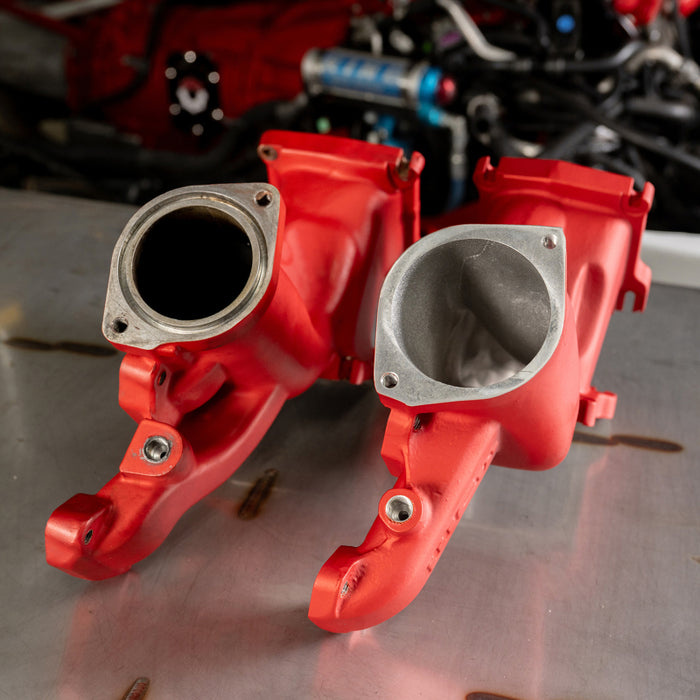 Wehrli 11-16 Chevrolet 6.6L LML Duramax High Flow Y-Bridge Kit - Gloss White