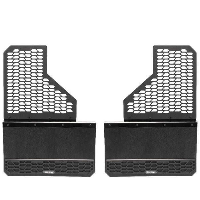 Putco 11-16 Ford SuperDuty Dually - (Fits Rear) - Set of 2 Mud Skins - HDPE w/ Hex Shield
