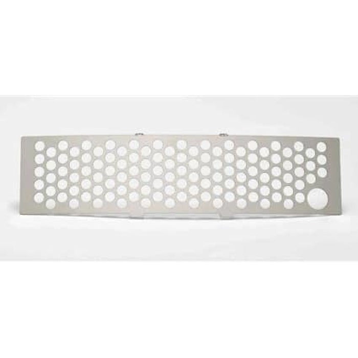 Putco 11-14 Ford F-150 - EcoBoost Bumper Grille Insert - SS Punch Design - w/ Heater Plug Opening