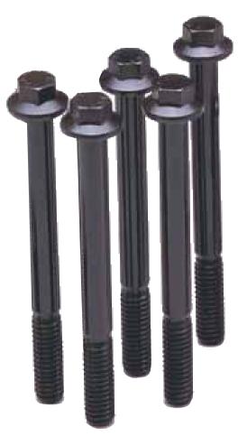 ARP 7/16-14 X 2.000 hex 1/2 wrenching black oxide bolts