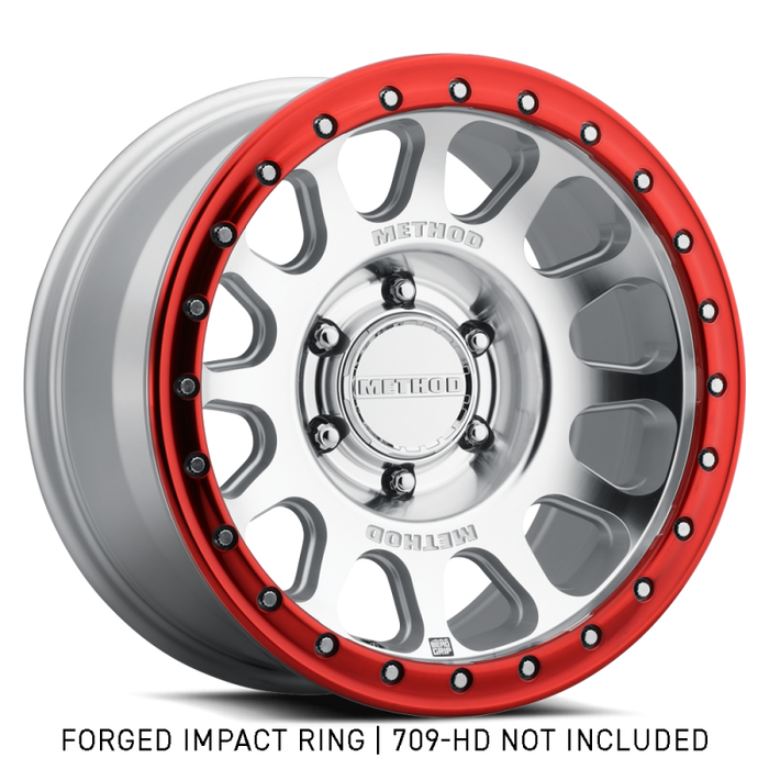 Method Beadlock Ring - 20in Forged - Style 1 - Red
