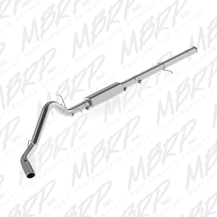 MBRP 2014 Chevy/GMC 1500 Silverado/Sierra 6.2L V8 Aluminum 3.5in C/B Single Side Exit Exhaust