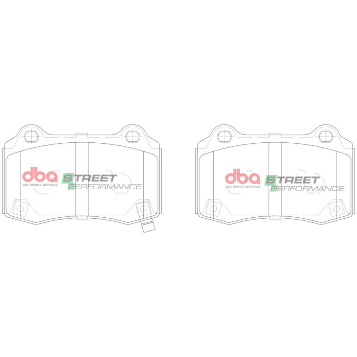 DBA 12-20 Chevrolet Camaro ZL1 6.2L Supercharged (G5/G6 ) Rear SP Performance Brake Pads