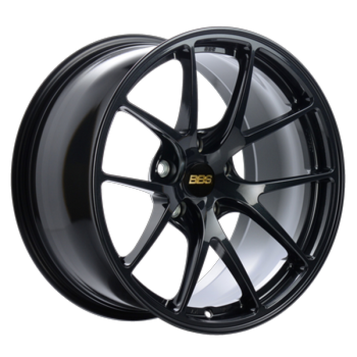 BBS RI-A 18x10.5 / 5x120 ET25 82mm PFS Ring/Clip Required - Metallic Black Subtle Blue Flake