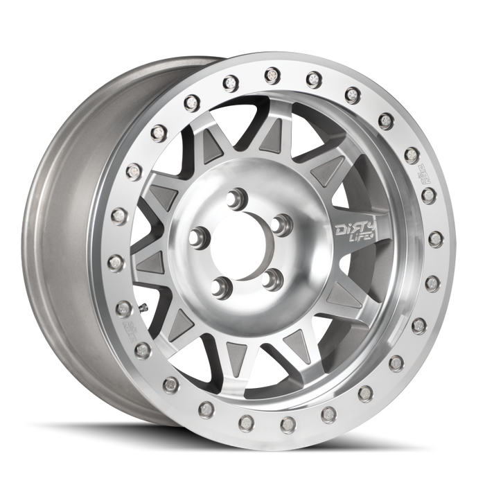 Dirty Life 9302 Roadkill 17x9 / 5x114.3 BP / -14mm Offset / 83.82mm Hub Machined Wheel - Beadlock