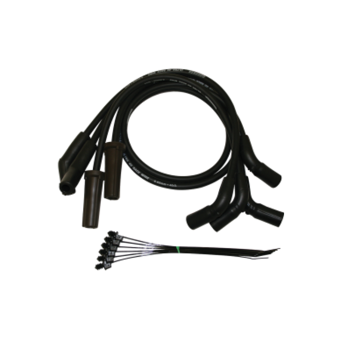 Moroso Harley-Davidson Milwaukee 8.65 Spiral Core Wire Set - Black