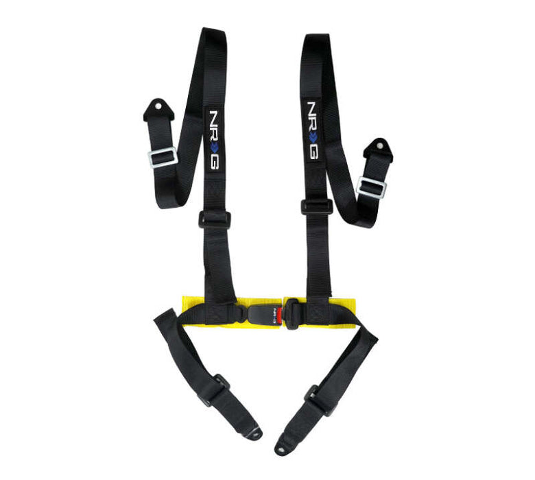 NRG 4 Point Seat Belt Harness / Buckle Lock- Black