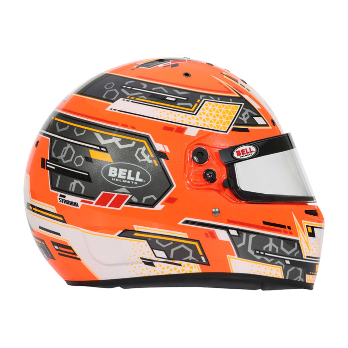 Bell Helmet Rs7-K Stamina Anthracite/Orange Med (58-59) Fia8878-2024/K2025