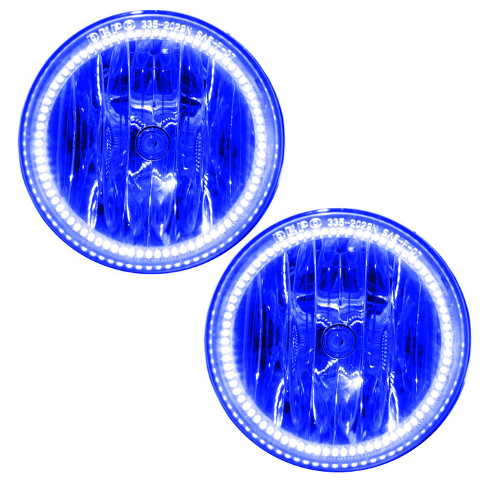 Oracle 14-15 Chevrolet Silverado 2500/3500 LED Fog Light Halo Kit - Blue