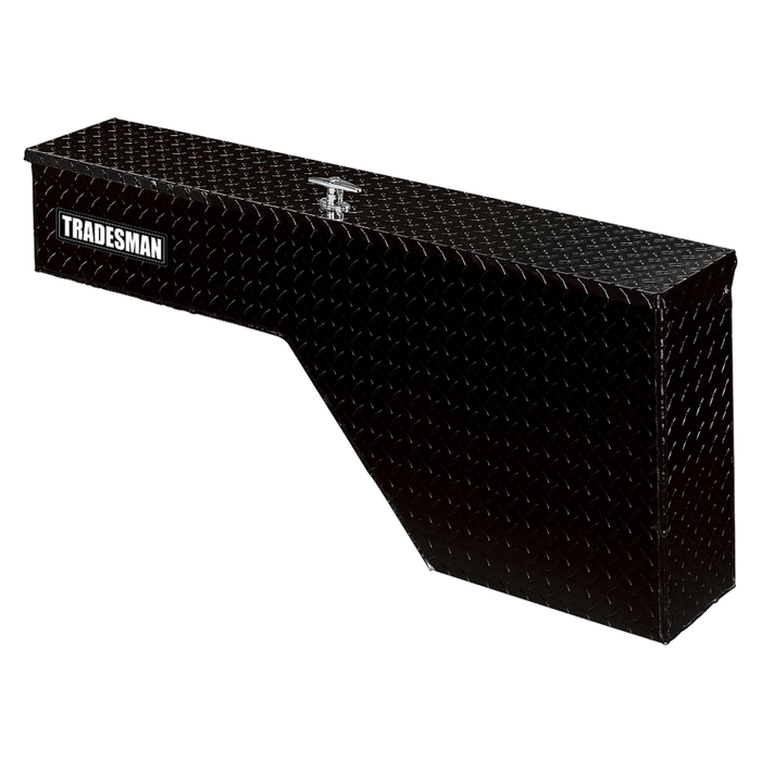 Tradesman Aluminum Fender Well Truck Tool Box (60in.) - Black