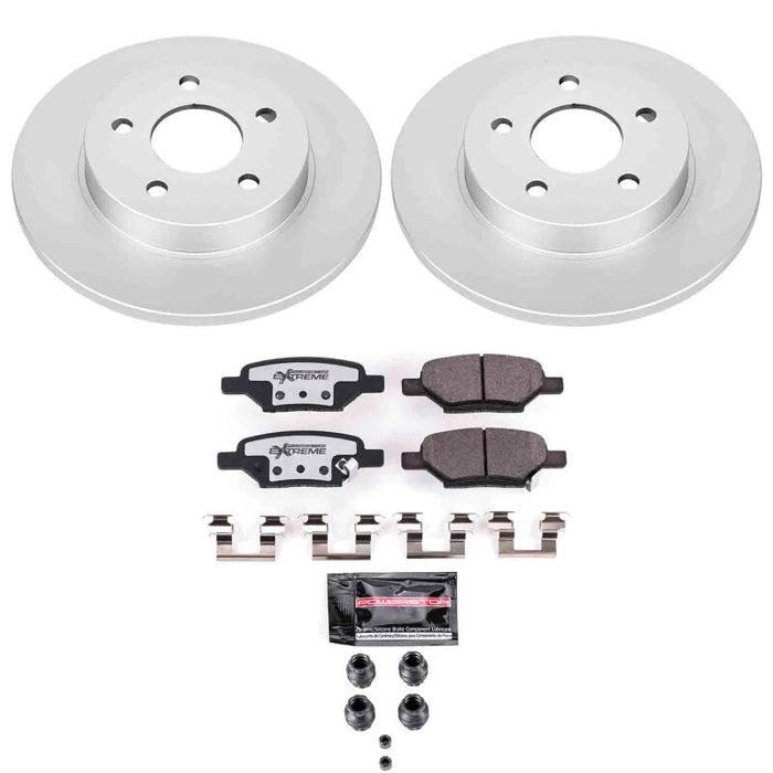Power Stop 05-08 Chevrolet Cobalt Rear Z26 Coated Brake Kit