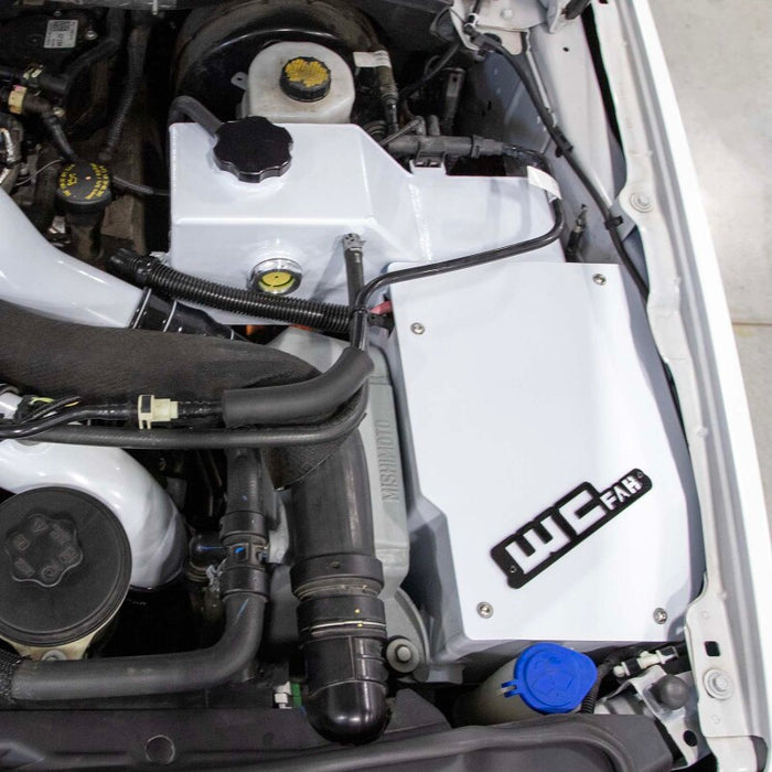 Wehrli 17-24 6.7L Power Stroke Coolant Tank and Battery Box Kit - Gloss White