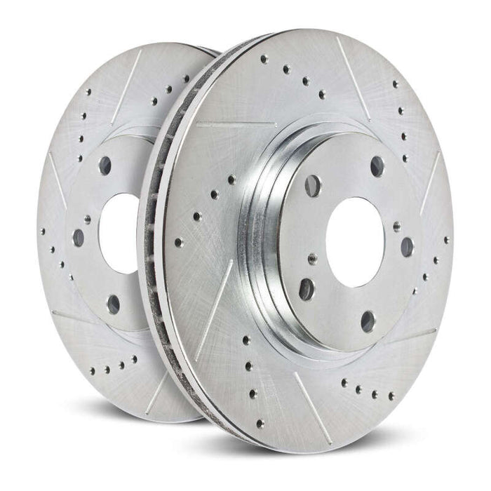 Power Stop 20-25 Mercedes-Benz GLB250 Front Drilled & Slotted Rotor - Pair