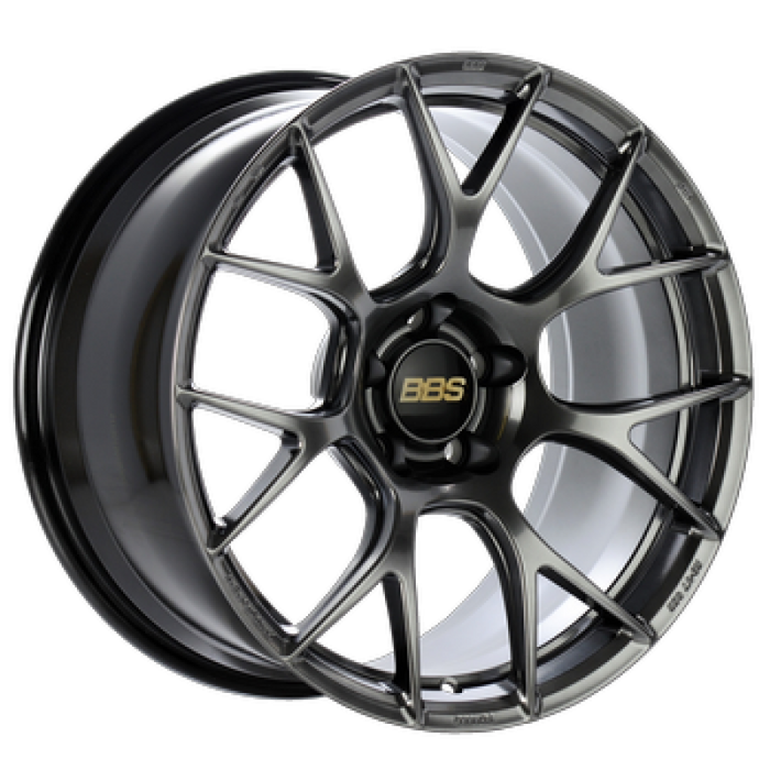 BBS RE-V7 18x8.5 5x114.3 ET42 Diamond Black Wheel -82mm PFS/Clip Required