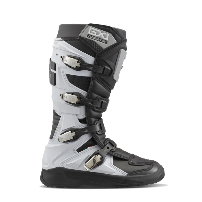 Gaerne GX1 EVO Boot Black/White/Grey Size - 8