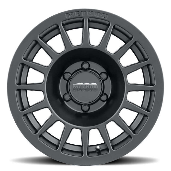 Method MR707 Bead Grip 18x8.5 / +38mm Offset / 5x120 BP / 64.25mm CB / 6.2in BS Matte Black Wheel