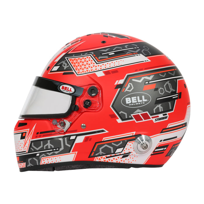 Bell Helmet Rs7 Stamina Anthracite/Aquamarine (Hans) 54(6 3/4) Fia8859-2024/Sa2025