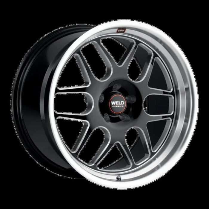 Weld Solana 20x9.5 / 5x135 BP / ET13 / 87.1mm Bore - Gloss Black MIL DIA Wheel