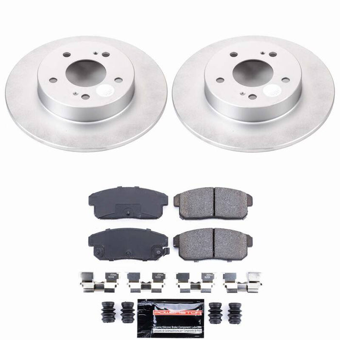 Power Stop 2001 Infiniti I30 Rear Z23 Coated Brake Kit
