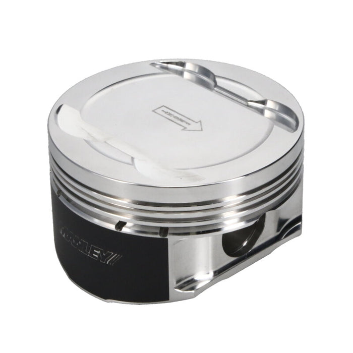 Manley Ford 3.7L Cyclone V6 3.76in Bore 9.5:1 Comp Ratio -5.0cc Dish Platinum Piston - Single