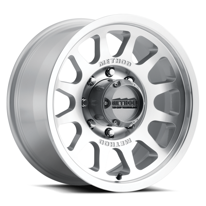 Method MR703 Bead Grip 20x9 12mm Offset 8x6.5 130.81mm CB - Machined Clear Coat