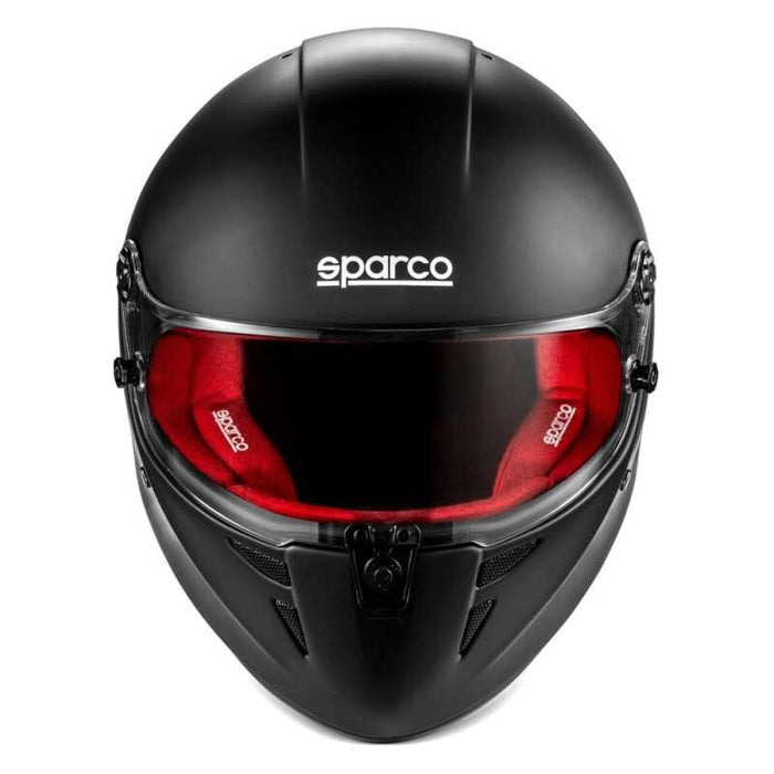 SPARCO Stealth RF Helmet - X Large - Matte Black/Red