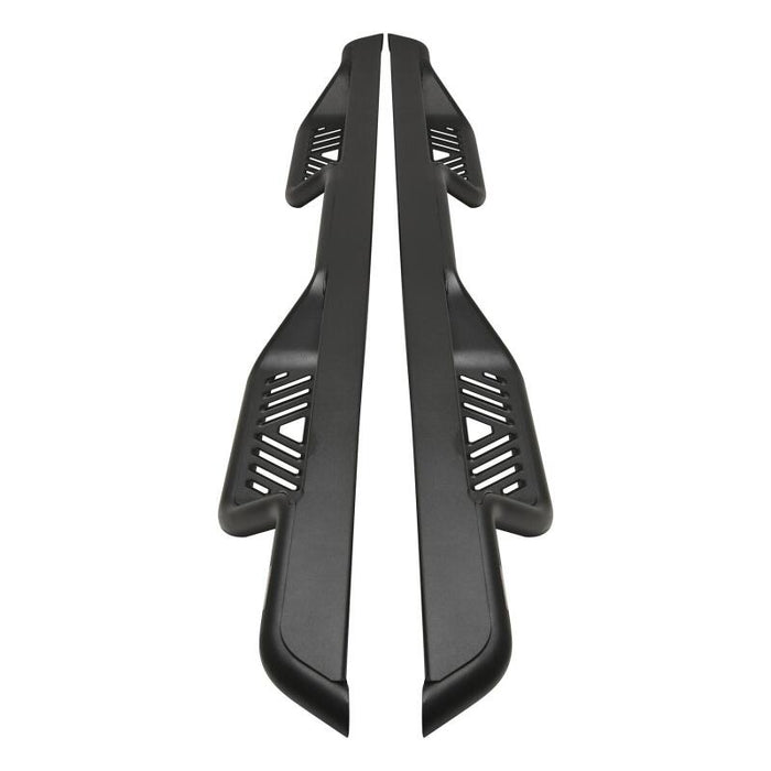 Westin 1999-2016 Ford F-250/F-350/F-450/F-550 Crew Cab Outlaw Drop Nerf Step Bars Textured Black