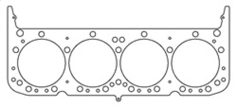 Cometic Chevy Gen-1 Small Block V8 .070in MLS Cylinder Head Gasket - 4.100in Bore - Round Bore