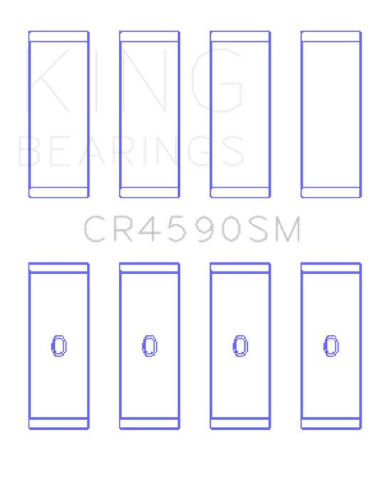 King Engine Bearings Audi Amb/Aum/Alt/Awa/Blr (Size +1.0mm) Connecting Rod Bearing Set