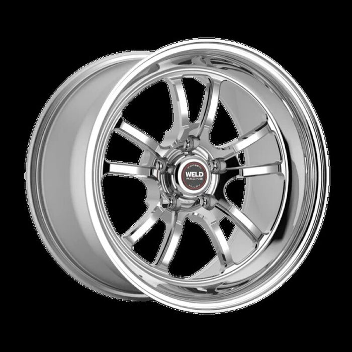 Weld S70 RT-S 18x8in / 5x120 BP / 6.2in. BS - Polished Center - Polished Shell Wheel