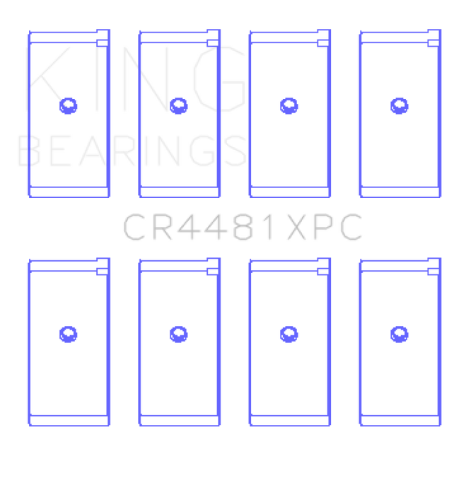 King Engine Bearings Mitsubishi 4G63/4G64/1992 (Size +.026mm) Connecting Rod Bearing Set