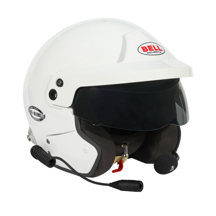 Bell Helmet Mag-10 Rally Sport White (Hans) Sml(57-58) Fia8859-2024
