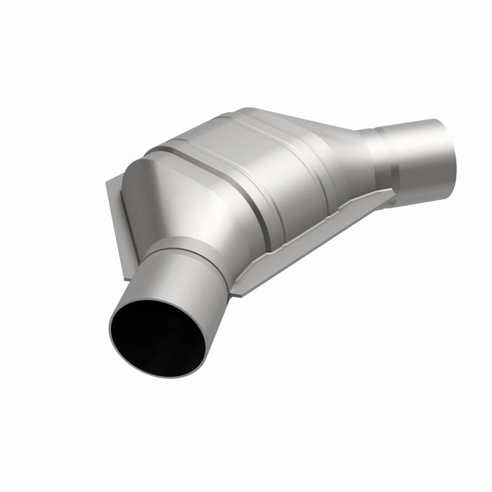 MagnaFlow Universal Catalytic Converter 2 inch Angled O/O PC2 Front