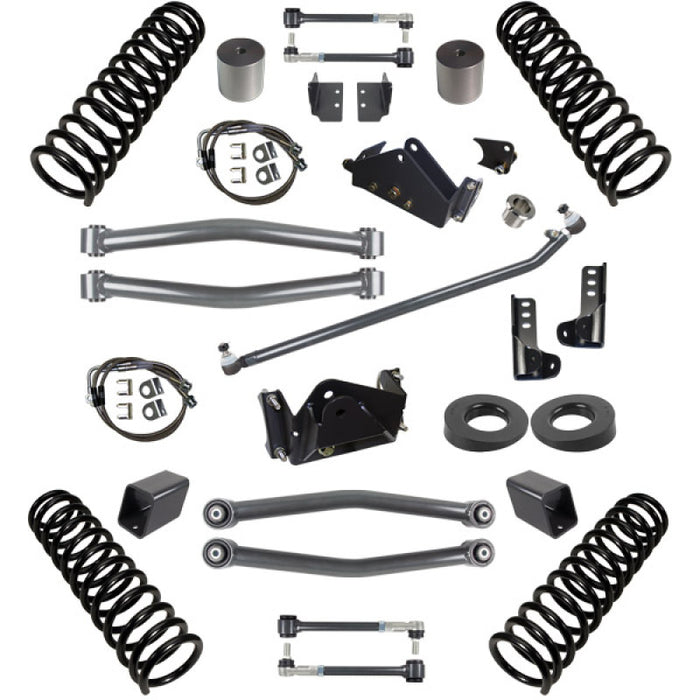 Synergy 07-18 Jeep Wrangler JKU 4 DR 3.0in Lift Stage 2 Suspension System