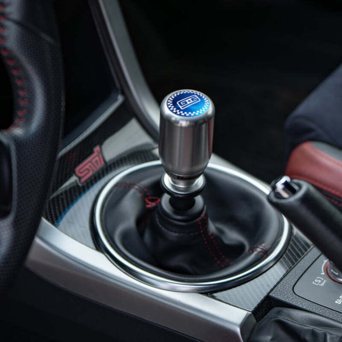 GrimmSpeed Swap-Top Shift Knob Caps - Checkered Blue