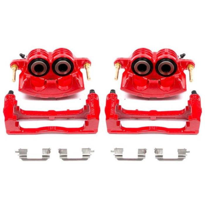 Power Stop 04-05 Buick Rainier Front Red Calipers w/Brackets - Pair