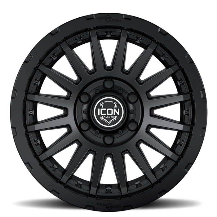 ICON Alloys Recon Pro Satin Black - 18 X 9 - 8 X 6.5- 12MM 5.5in BS
