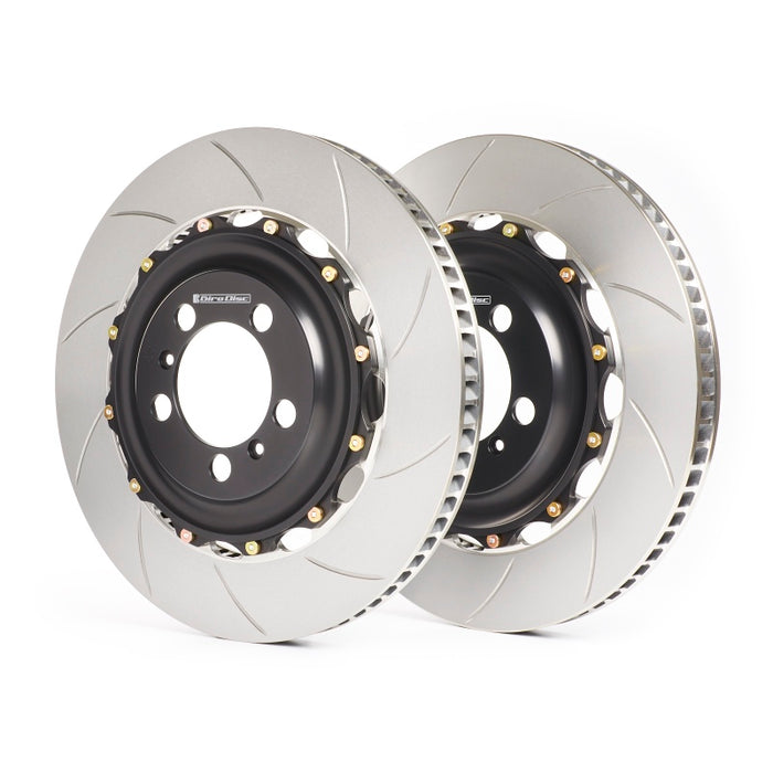GiroDisc 08-15 Mercedes-Benz C63 (W204) Dimpled & Slotted Rear Rotors