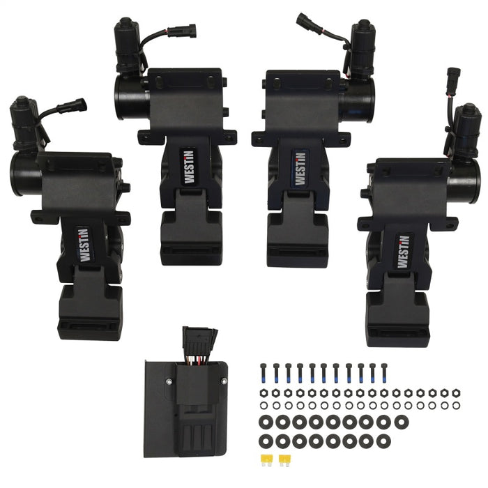 Westin 15-25 Ford F-150 SuperCrew / 17-25 F-250/350 CrewCab Pro-e Running Boards - Tex. Blk