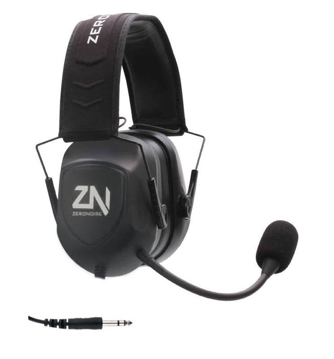 OMP Entry Level Valiant Headset 6.35mm Male Jack w/ Electret Noise Cancelling Microphone
