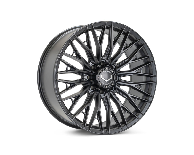 Vossen HFX-6 24x10 / 8x165.1 / ET20 / 125.1 / Deep - Satin Black Wheel