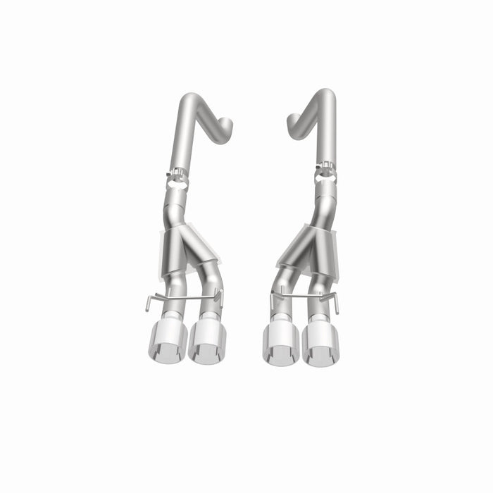 MagnaFlow 09-11 Chev Corvette V8 6.2L Comp Series Quad Center Rear Exit SS Cat-Back Perf Exhaust