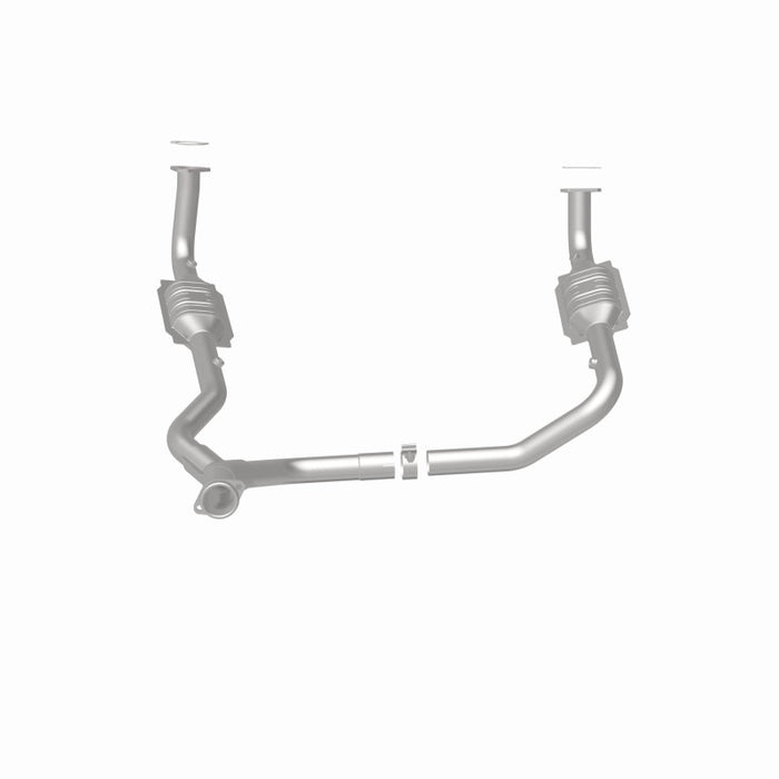 MagnaFlow DF Cat. Conv 95-99 Range Rover 4.0/4.6L GEMS Y-Pipe Assembly *NOT FOR SALE IN CALIFORNIA*