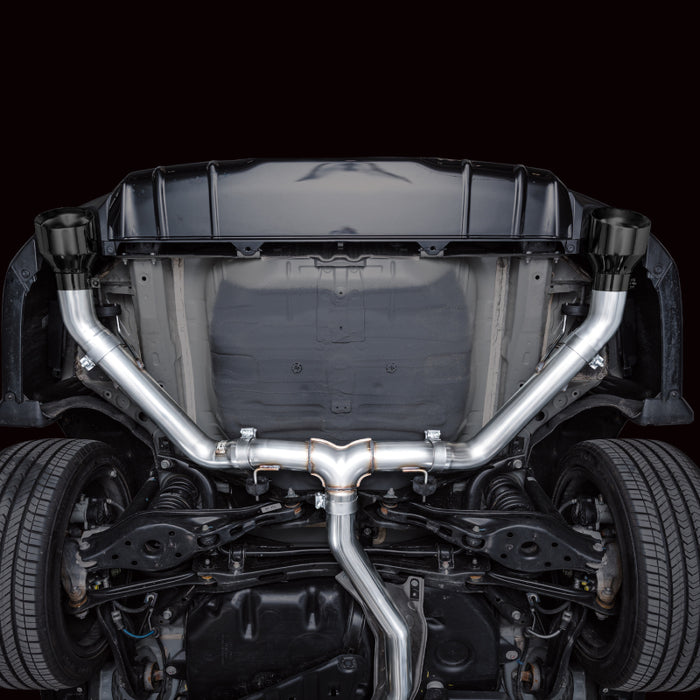 AWE Tuning 22+ Honda Civic Si/Acura Integra Track Edition Cat-Back Exhaust - Dual Diamond Black Tips