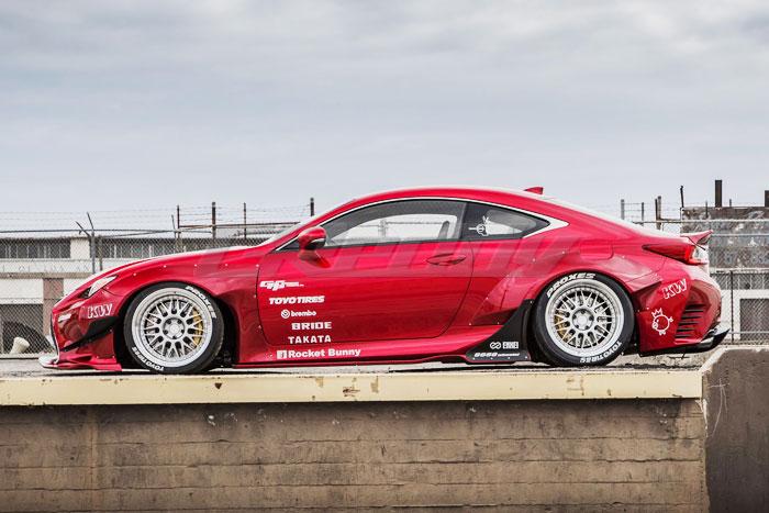 GReddy 2015 Lexus RC Rocket Bunny Full Wide-Body Aero Kit