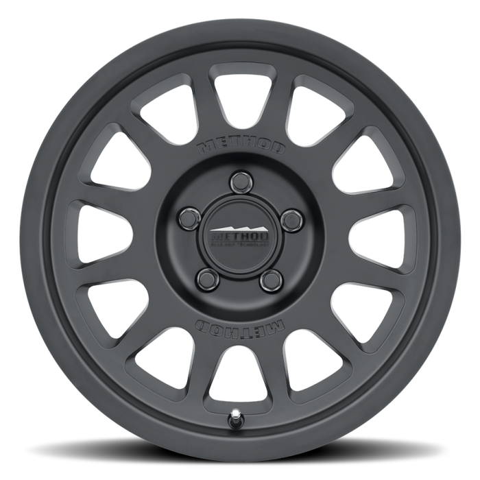 Method MR703 17x8.5 35mm Offset 5x150 110.5mm CB Bead Grip Matte Black Wheel