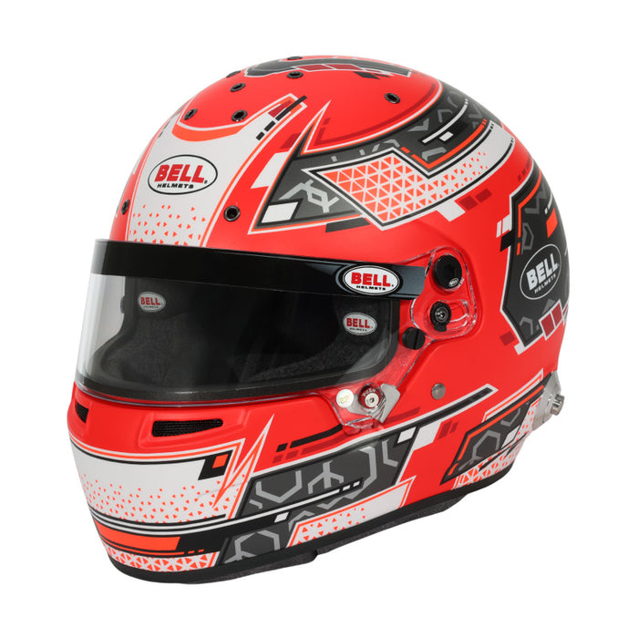 Bell Helmet Rs7 Stamina Anthracite/Aquamarine (Hans) 60(7 1/2) Fia8859-2024/Sa2025